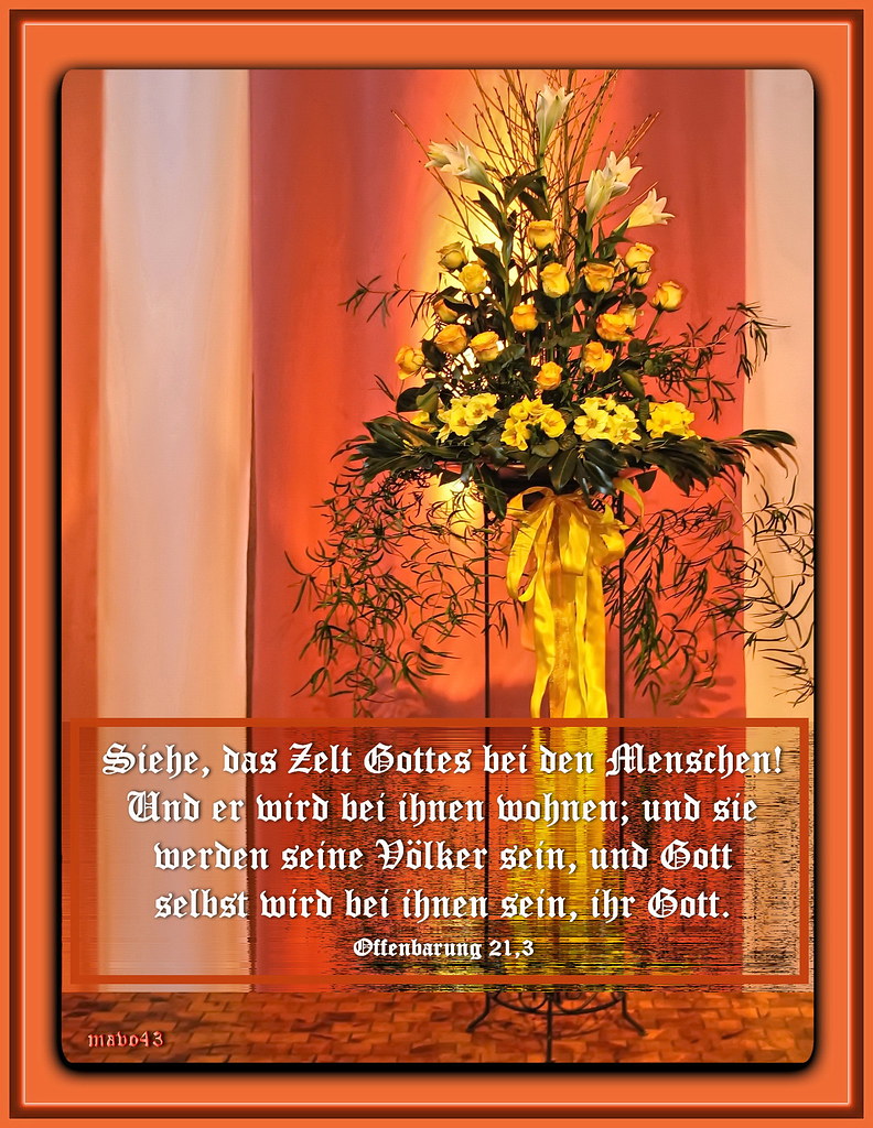 Zelt Gottes / Home of God Siehe, das Zelt Gottes bei den M… Flickr