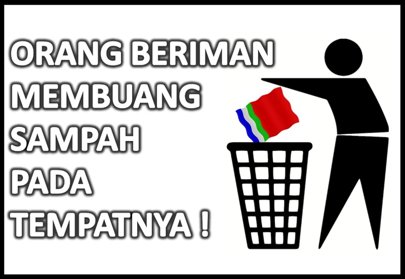 Buanglah Sampah Pada Tempatnya Kalimat Tersebut Merupakan Kutu Buku