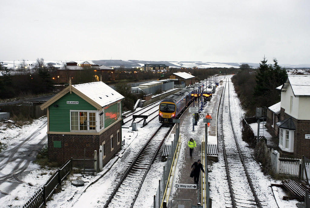 Seamer Station, North Yorkshire, England, December 2013 Flickr