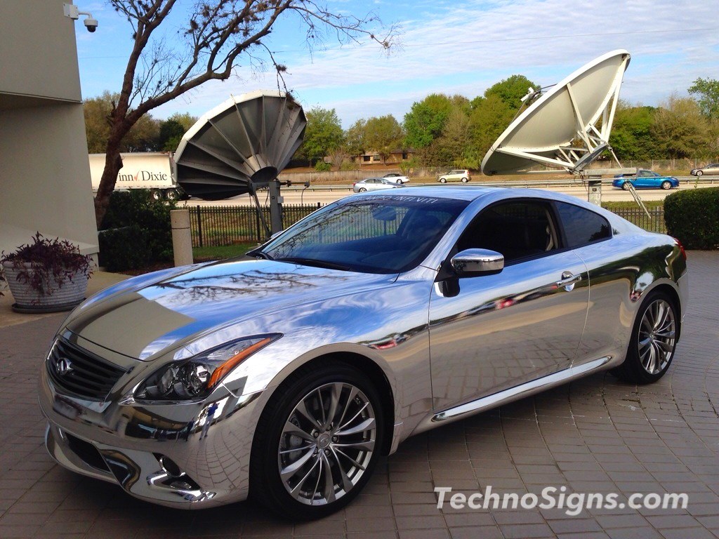 Chrome car wrap in Orlando Chrome car wrap by TechnoSigns … Flickr