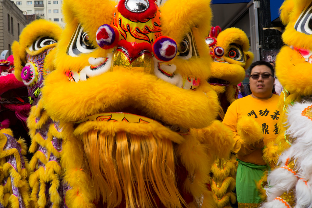 lion dancers vhines200 Flickr