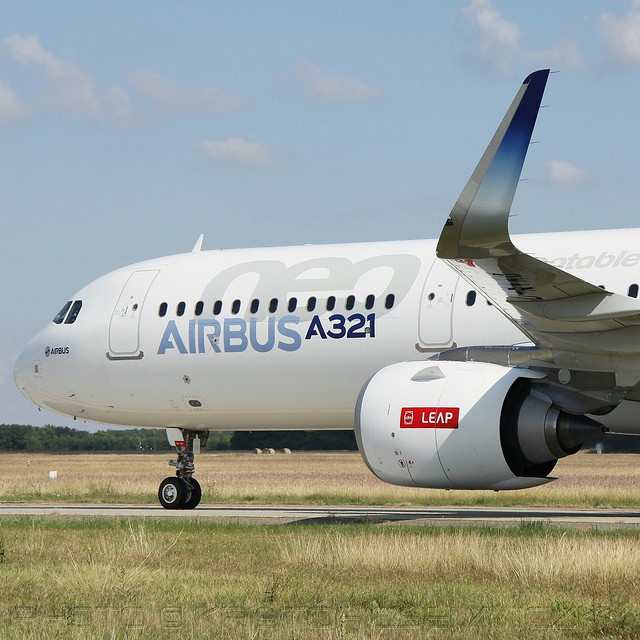 Airbus A321neo with CFM International LEAP engine - a photo on Flickriver