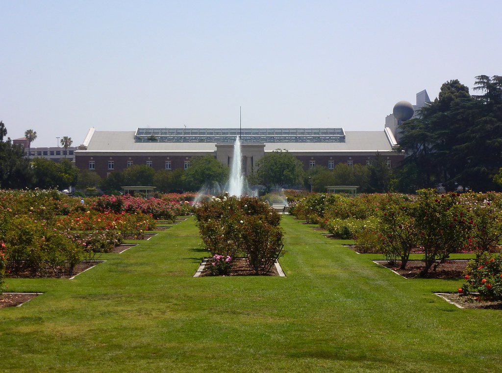 Los Angeles, CA Exposition Park Armory and Rose Garden Flickr