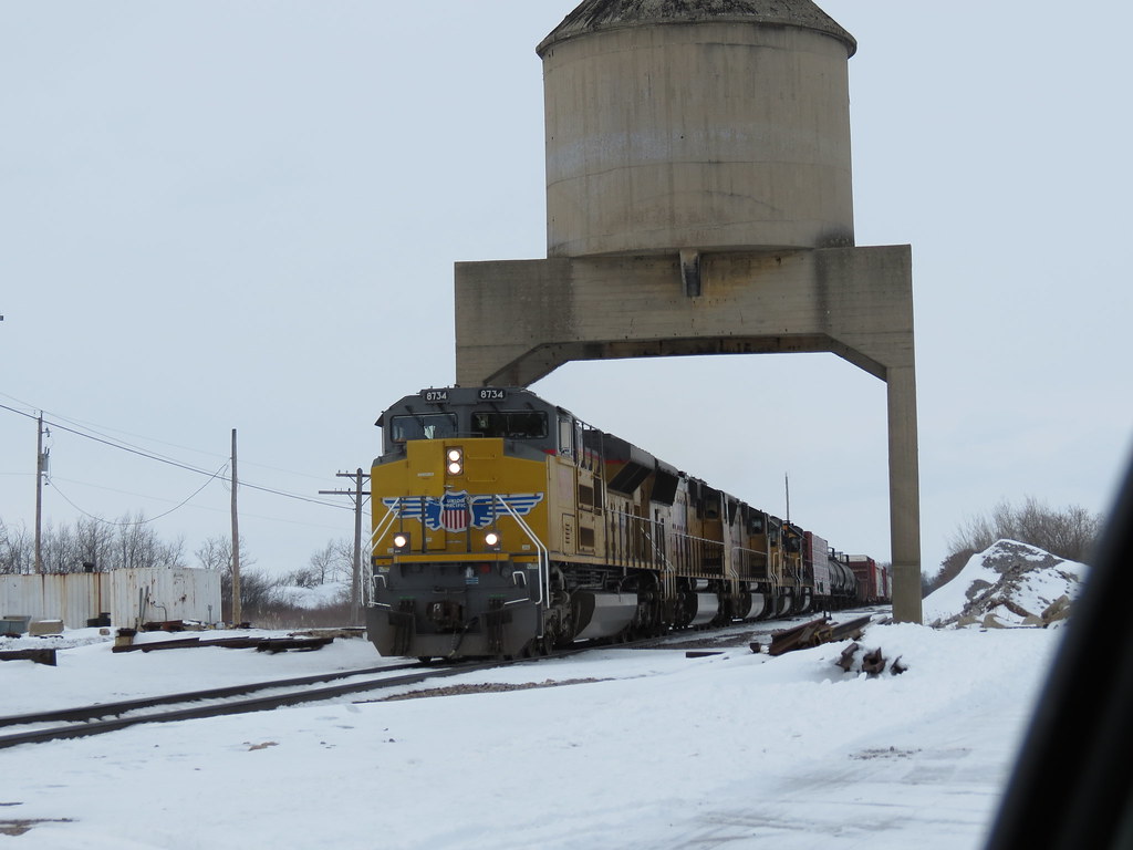 VIPRR under coaling tower Clyman Junction, WI. James Towar Flickr