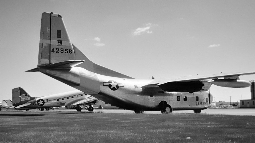 USAF Fairchild YC123H Provider Malton Airport, Toronto,… Flickr