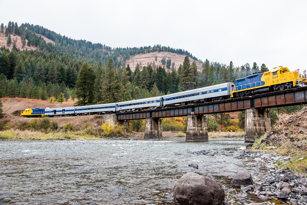 Train Ride Eagle Cap Excursion Train out of Elgin Oregon. Steve