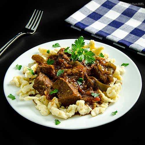 Hungarian Beef Paprika Stew 1 Hungarian Beef Paprika Stew … Flickr