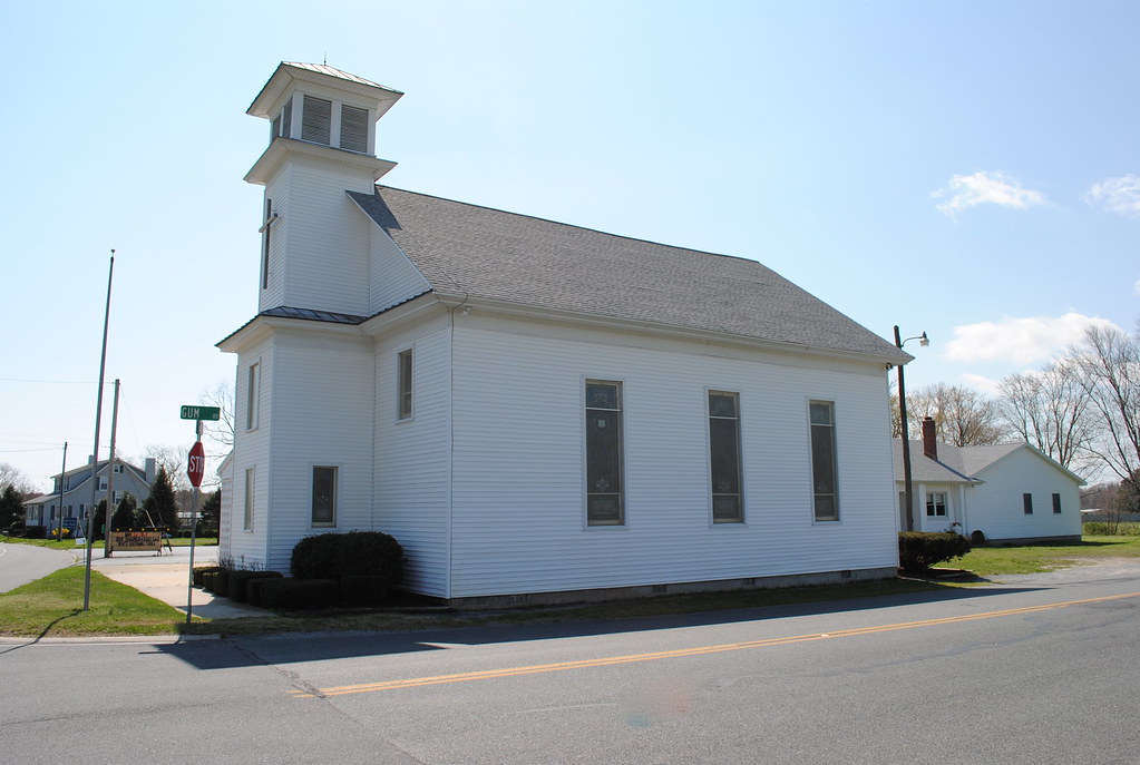 Roxana Methodist Church Right side view of the church. Flickr