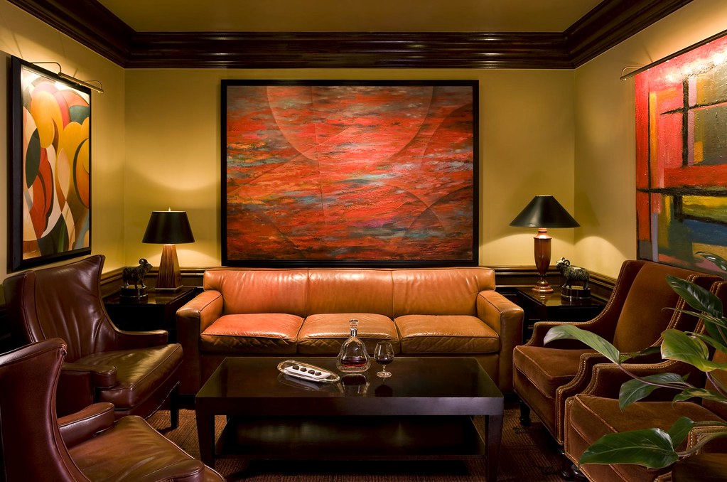 The St. Regis Houston—The Remington Bar Lounge The Remingt… Flickr