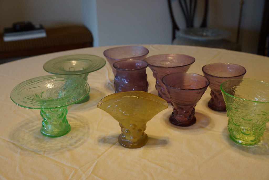 Consolidated Glass. Various Catalonian Spanish Knobs glass… Flickr