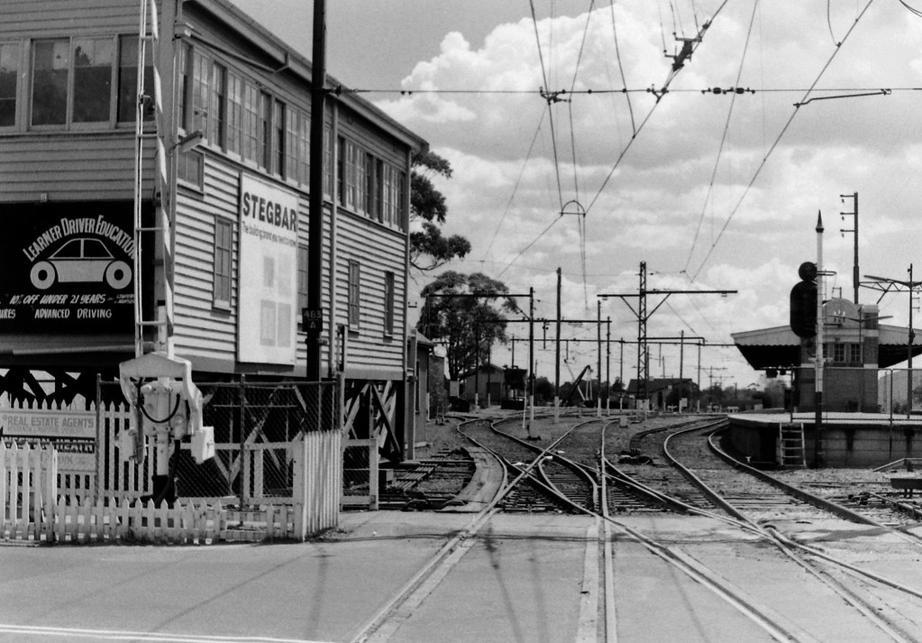Box Hill railway station Nov 1976 Graeme Butler Flickr