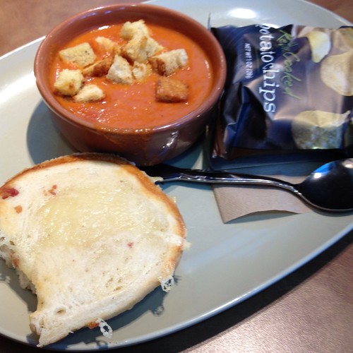 Pick Two Big Kid's Grilled Cheese & Tomato Soup Panera … Flickr
