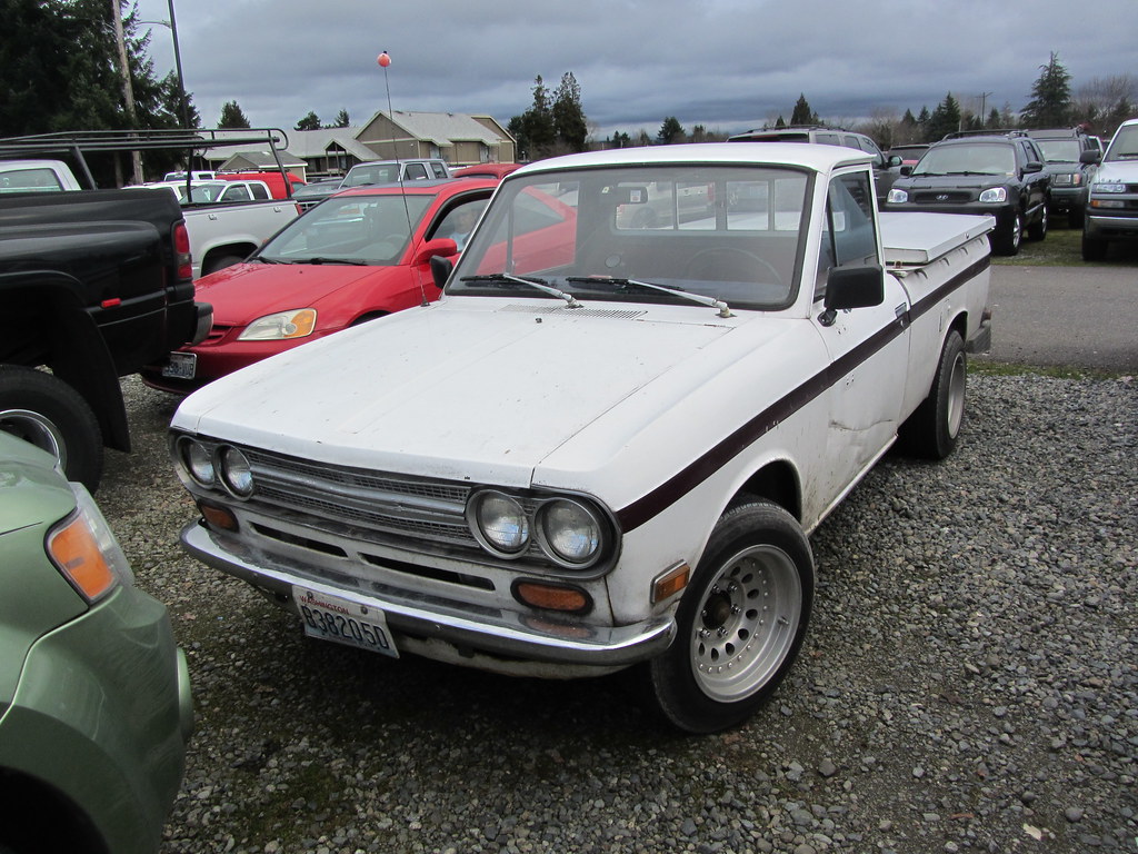 Datsun Probably the first model Datsun truck that was sold… Flickr
