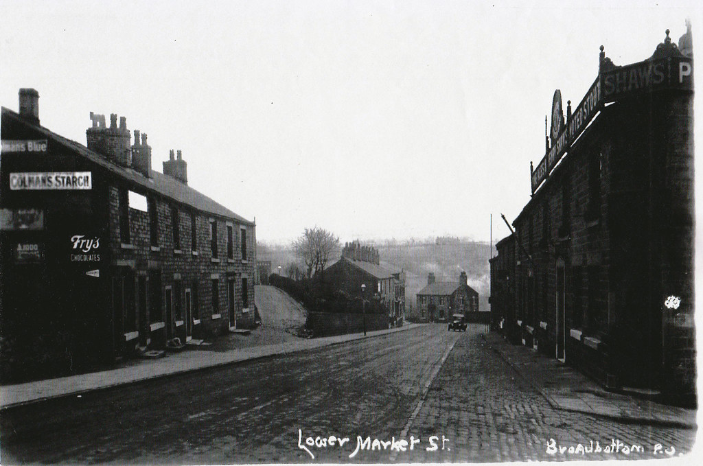 Lower Market Street With thanks to Pauline Andrews Broadbottom