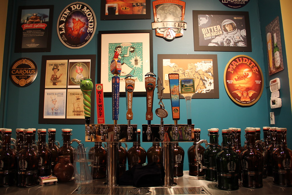 Growlers Beer bar at the Culpeper Cheese Co. on Davis Stre… Flickr