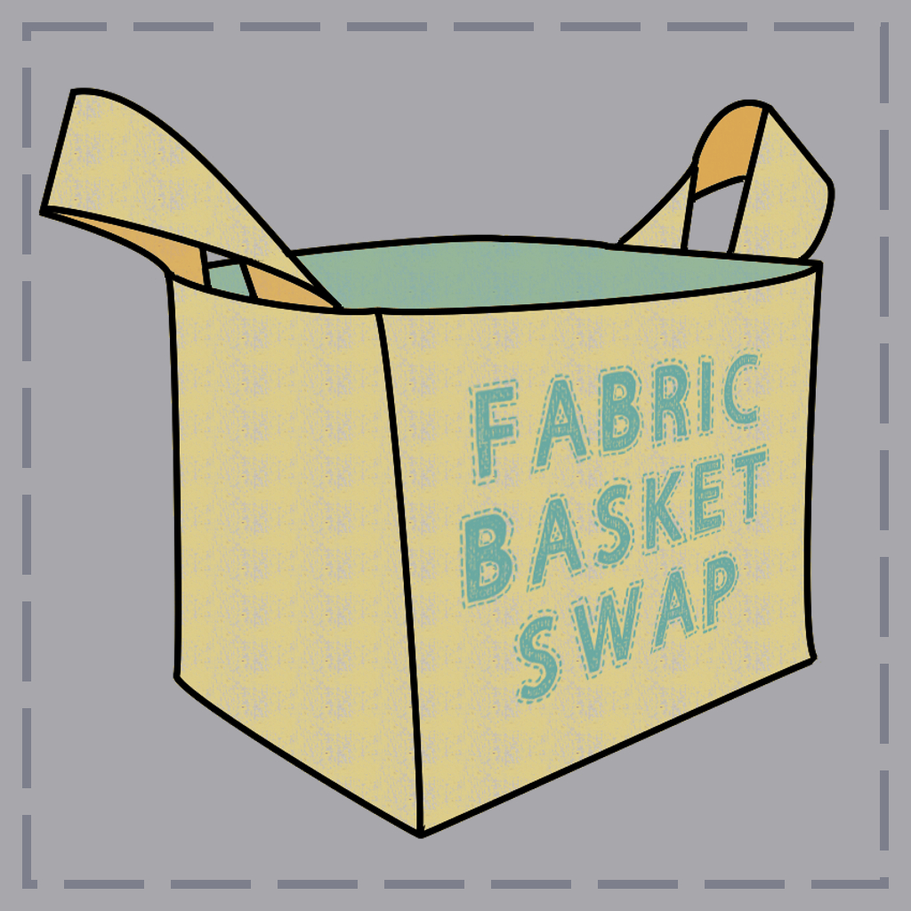 fabric basket swap Laurel the Patchinista Flickr