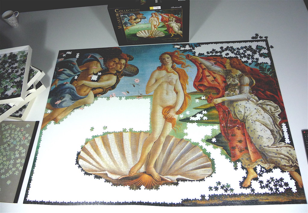 Birth of Venus by Botticelli, Clementoni puzzle, 4000 piec… Flickr