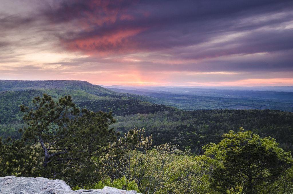 Mount Nebo sunset Taken atop Mount Nebo in Mount Nebo Stat… Flickr