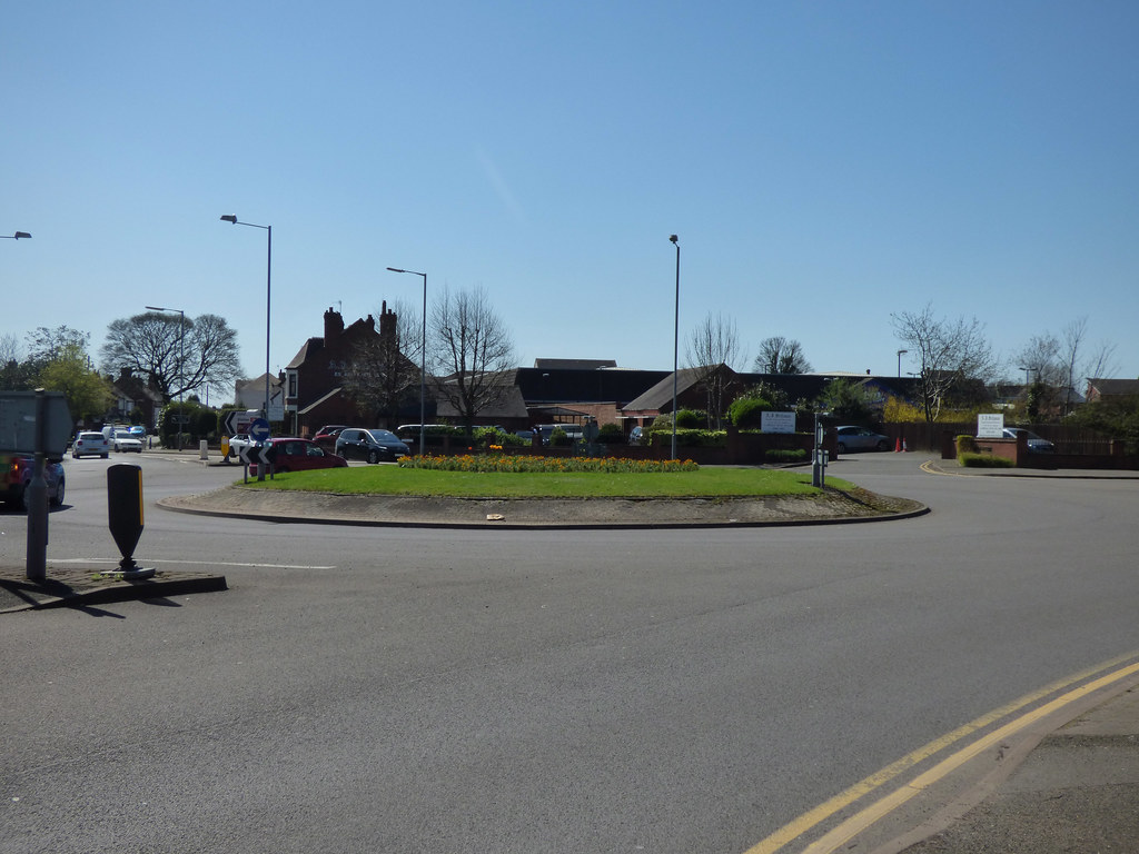 Hednesford Road, Cannock roundabout a photo on Flickriver