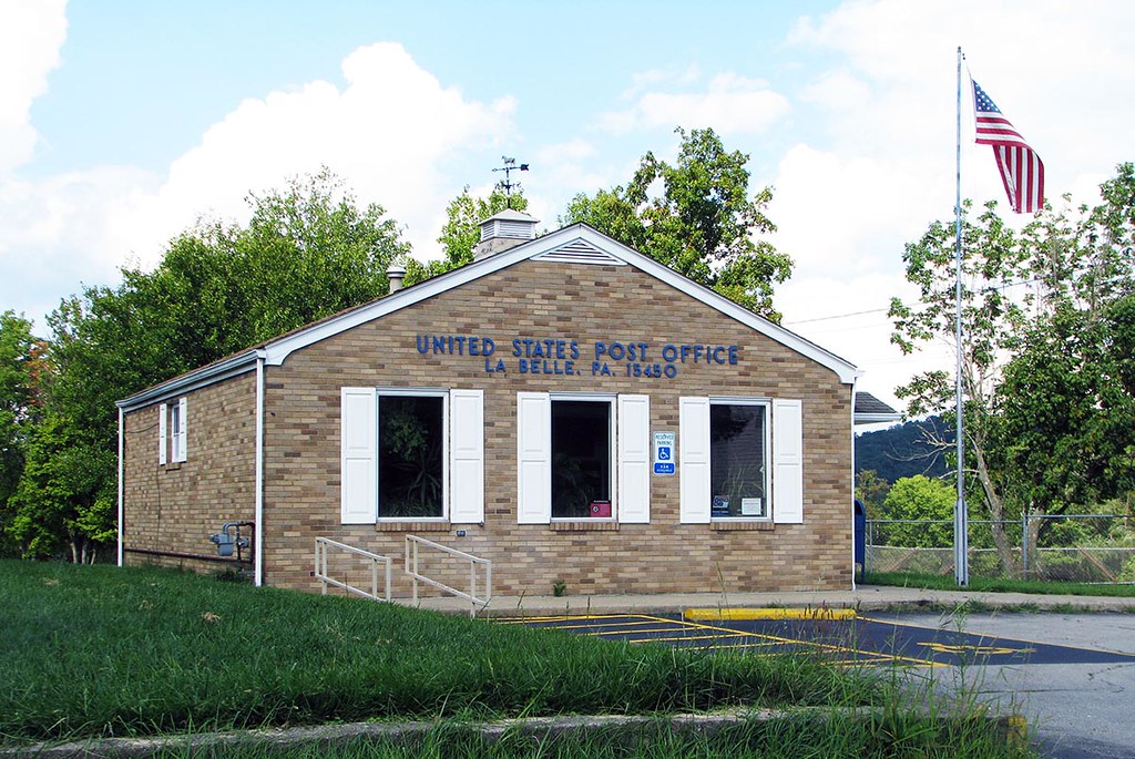 La Belle, PA post office Fayette County. Photo by E Kalish… Flickr