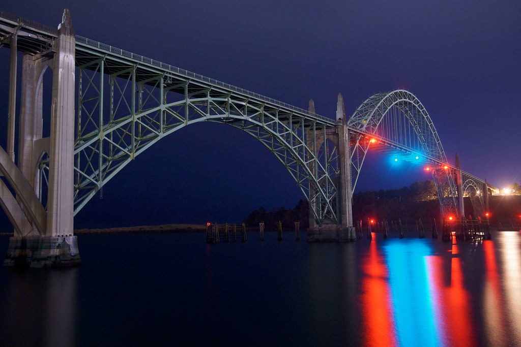Red Light, Blue Light Taken while introducing a friend to … Flickr