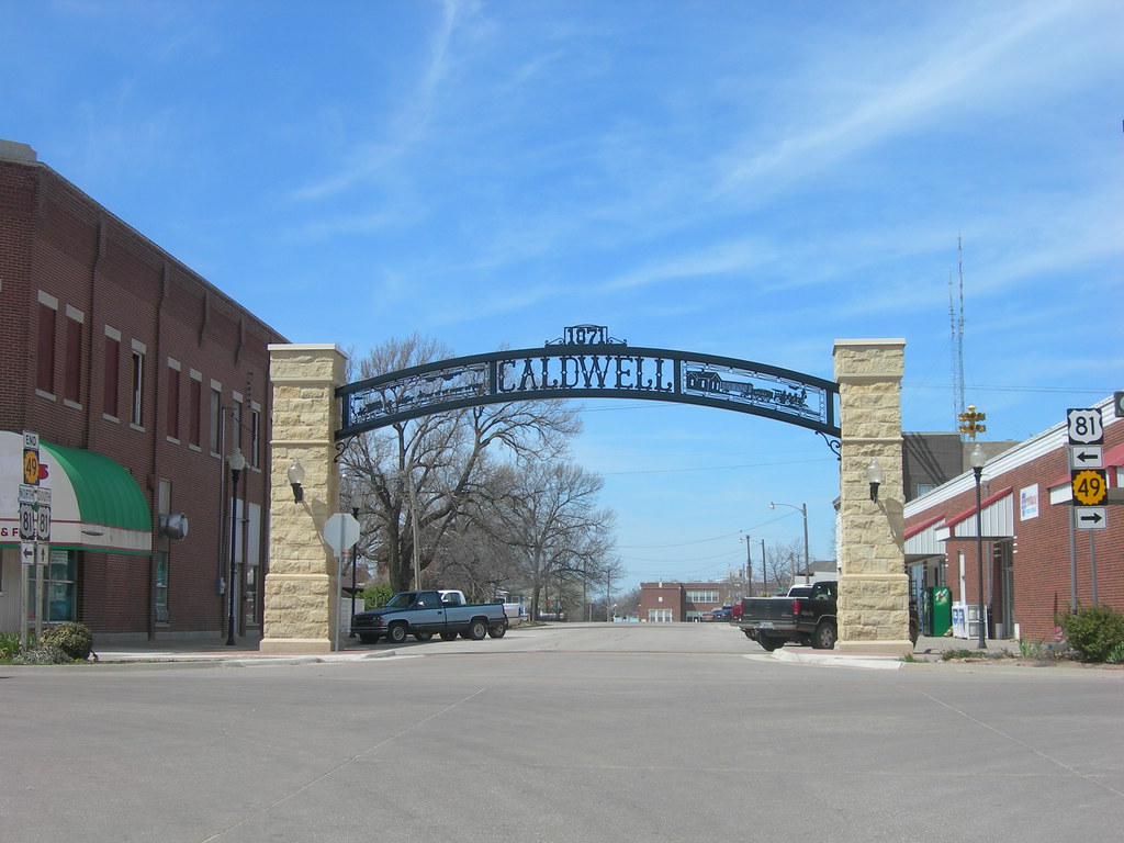 The Caldwell Arch Caldwell, Kansas Dedicated on September … Flickr