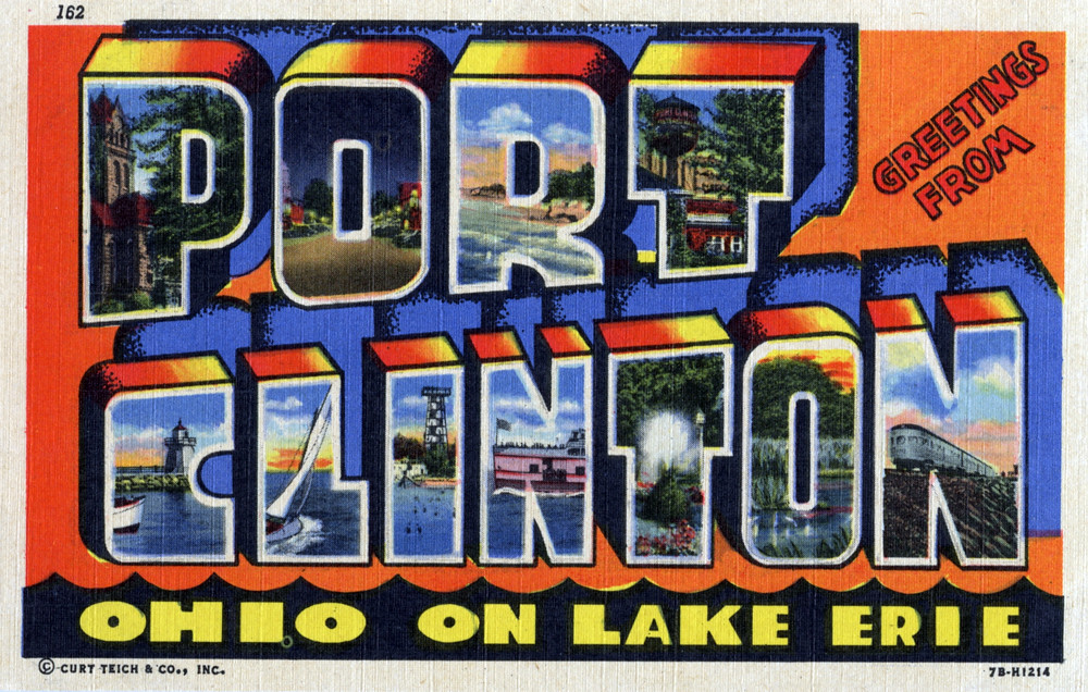 Greetings from Port Clinton, Ohio, On Lake Erie Large Le… Flickr