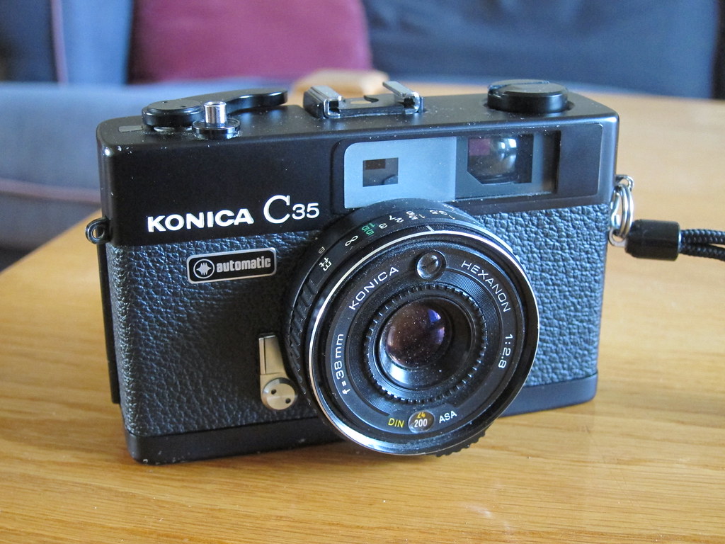 Konica C35 Automatic Down the Road