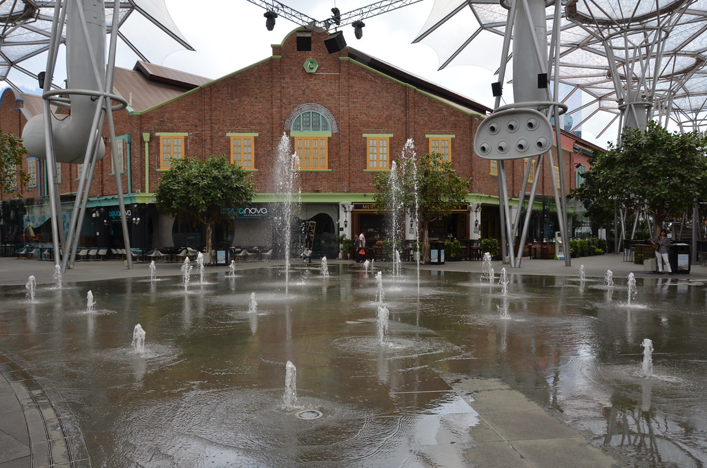 Singapore Shops & Restaurants Fountains Clarke Quay Flickr