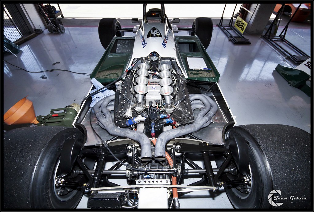 Williams FW07/C F1 engine | Ford V8 engine of a Williams FW0… | Flickr