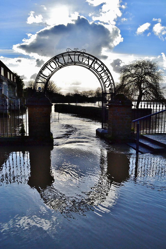 Victoria Pleasure Gardens, Tewkesbury The gardens were cre… Flickr
