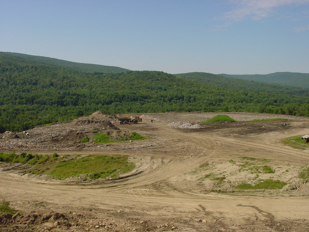 Claremont, NH Landfill Barrier layer preparation Flickr