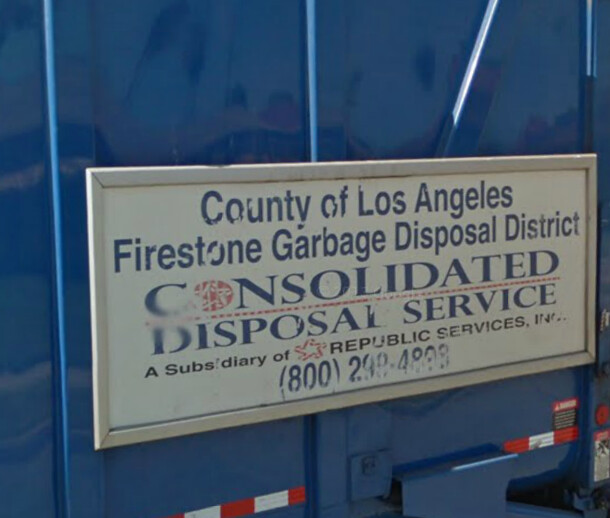 County of Los Angeles Firestone Garbage Disposal District … Flickr