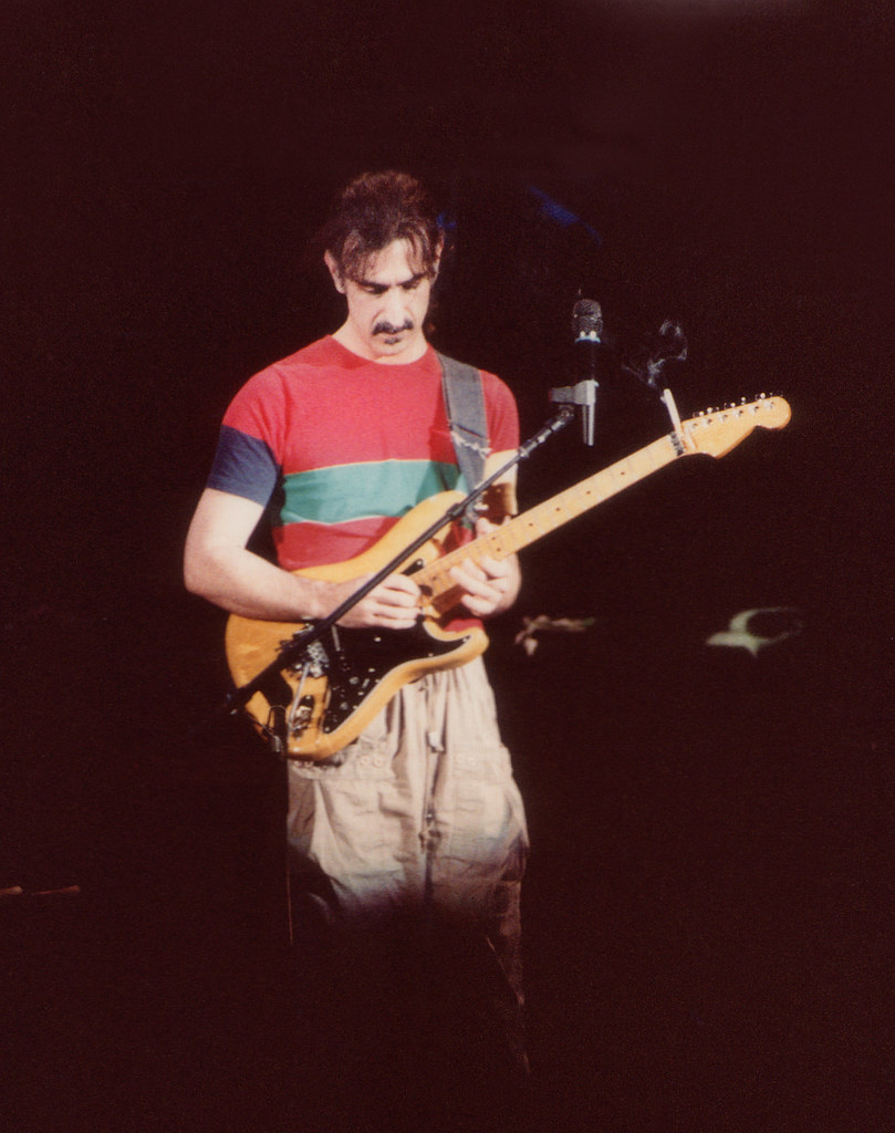 Frank Zappa, Hammersmith Odeon, Sept 1984 24th or 25th Sep… Flickr