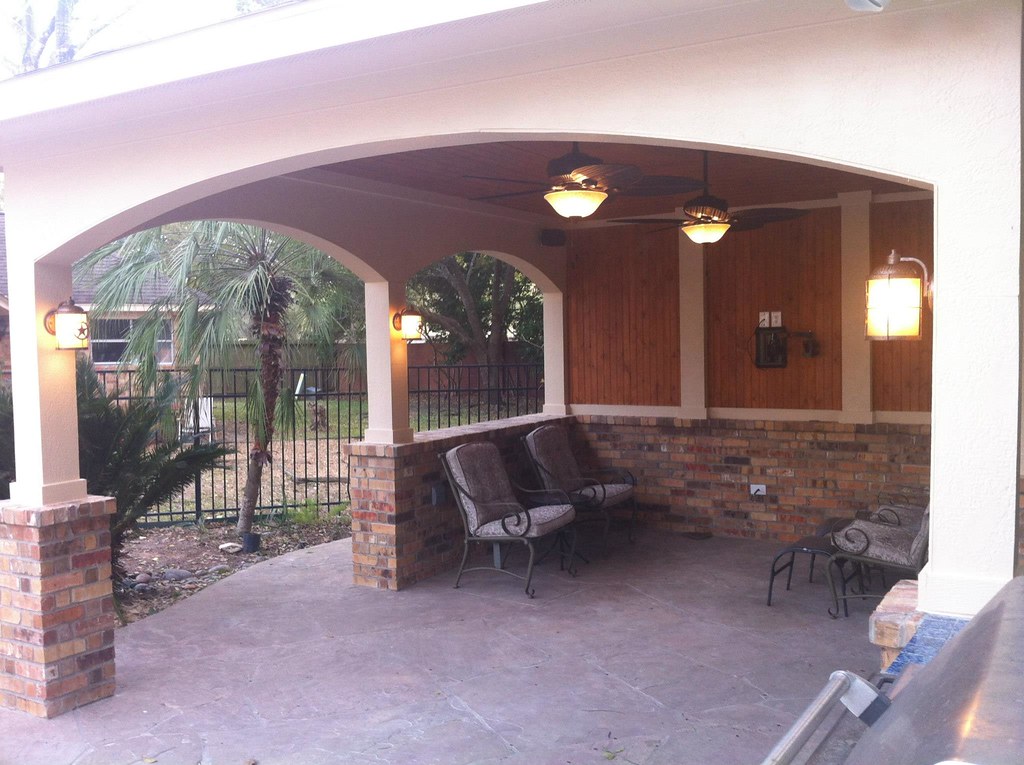 Freestanding patio cover in Colony Woods Sugar Land, TX Texas