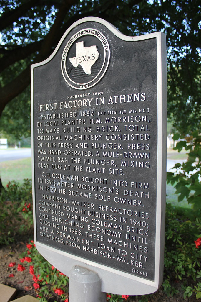 Machinery from the First Factory in Athens, Athens, Texas … Flickr