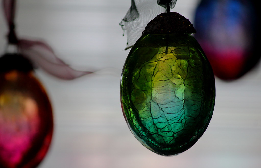 Glass Eggs IV This is a series of shots of glass egg decor… Flickr