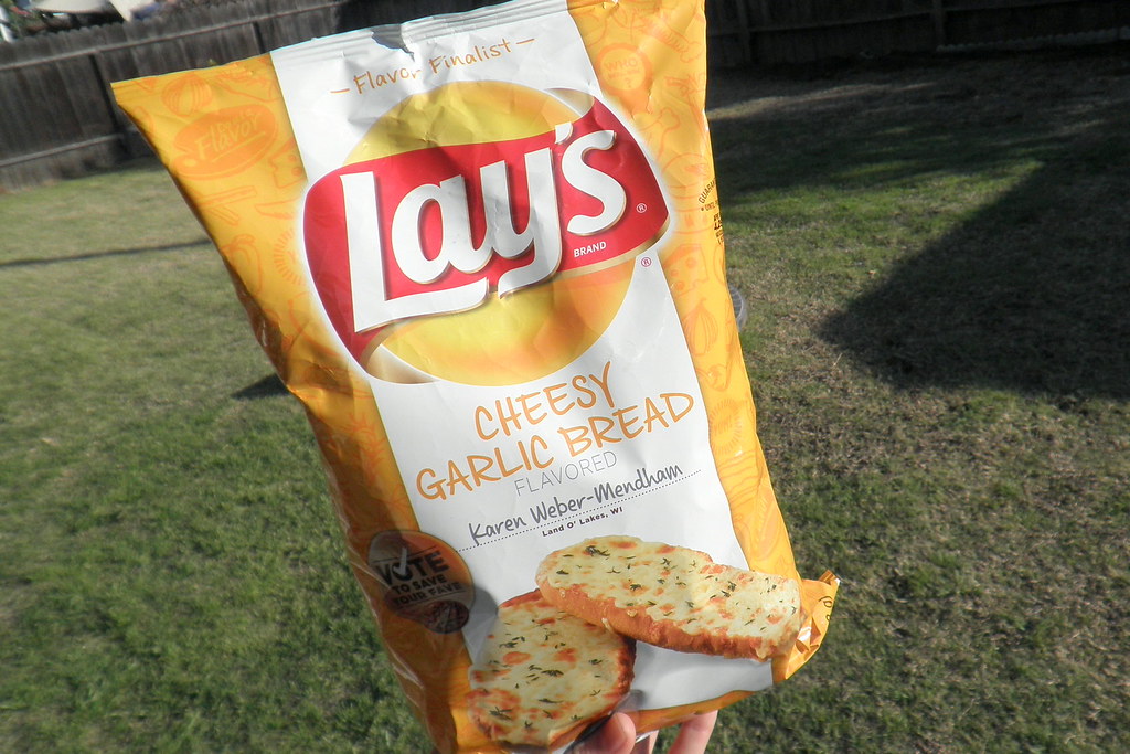 Lay's Cheesy Garlic Bread a photo on Flickriver