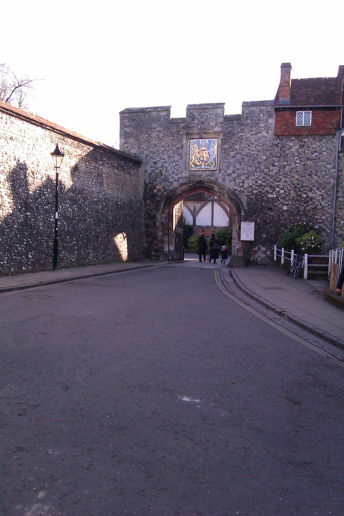 Winchester Street On the walk up to Winchester Cathedral Prophetic