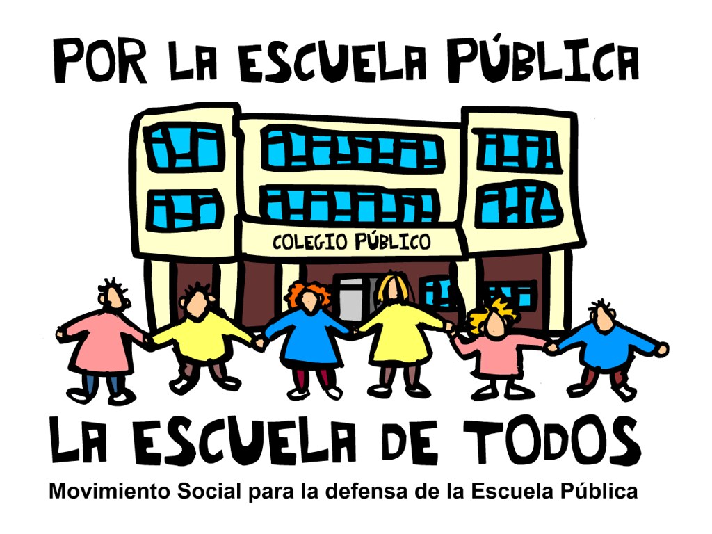 Escuela pública Hice este dibujo hace unos quince años par… Flickr