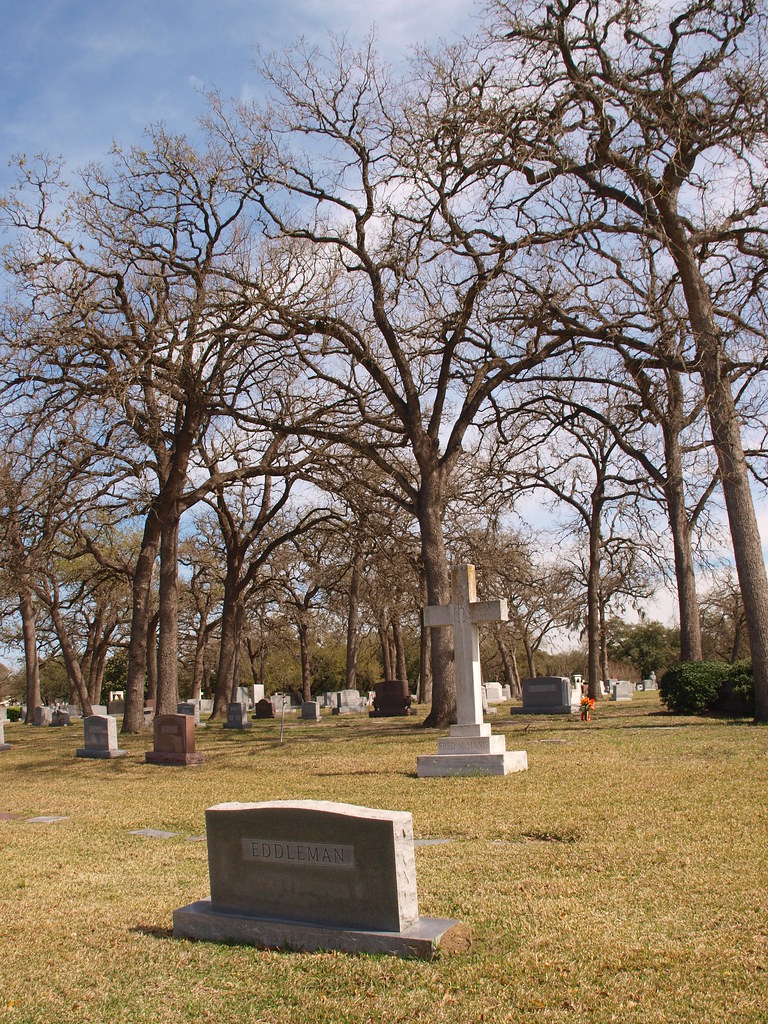 Houston Texas Forest Park cemetery 2013 grave markers monu
