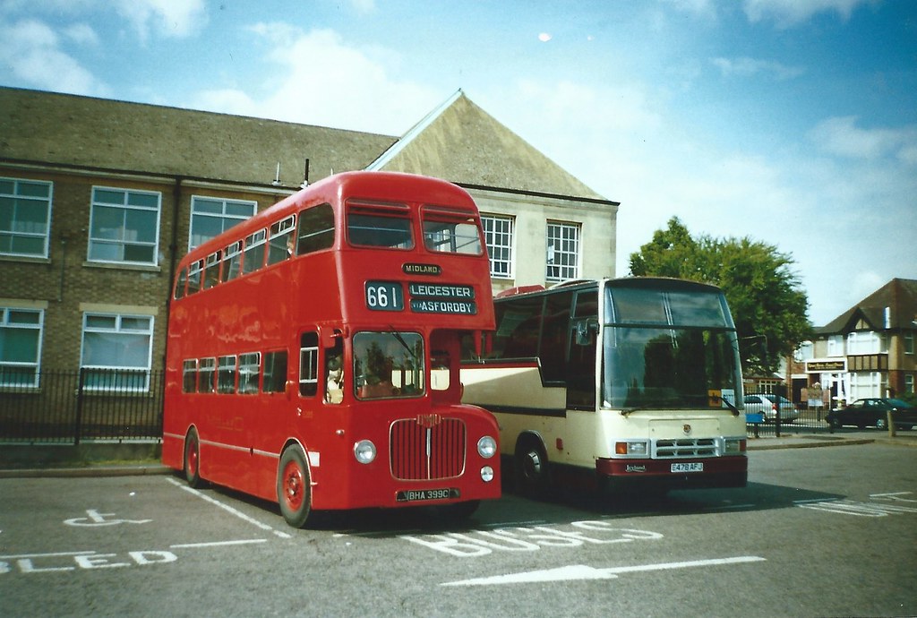 Seen at Melton Mowbray Bus Station are Midland Red.1965 BM… Flickr