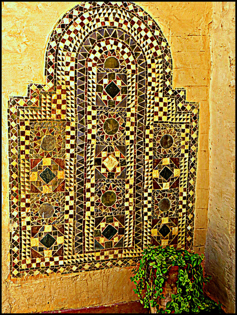 Berber Wall Mosaic (1), La Medina d'Agadir ronramstew Flickr