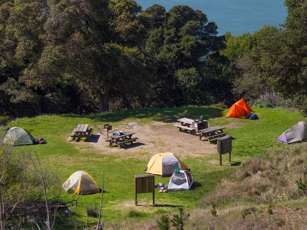 Camping On Angel Island. Eugene Kim Flickr