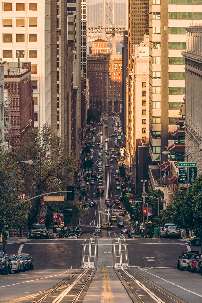 California California Street in San Francisco remains one … Flickr