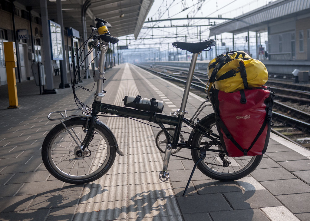 Dahon Folding Bike set up See more about bike touring on w… Flickr