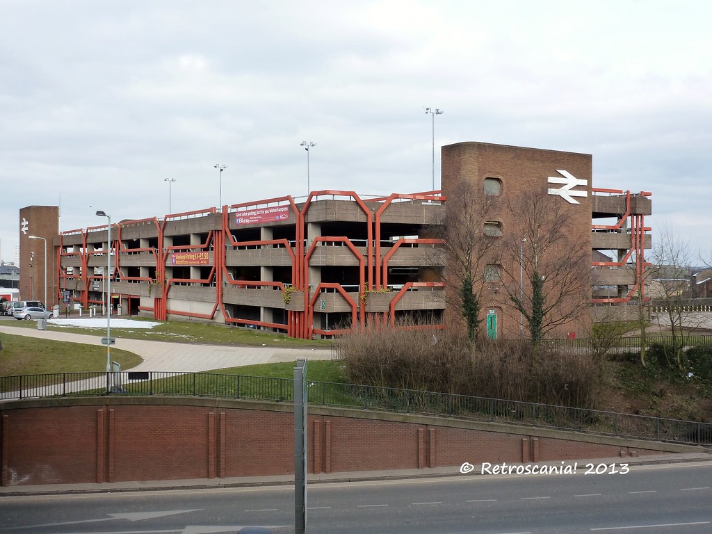 British Rail Car Park Wolverhampton, West Midlands a photo on