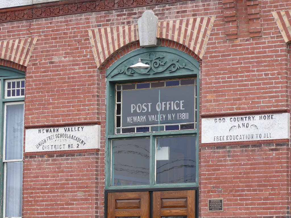 Newark Valley Post Office Newark Valley, NY Mark White Flickr