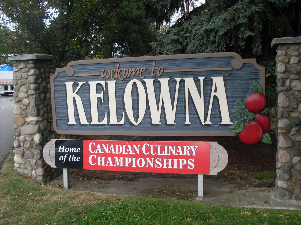 Kelowna's sign Andy Bremner Flickr