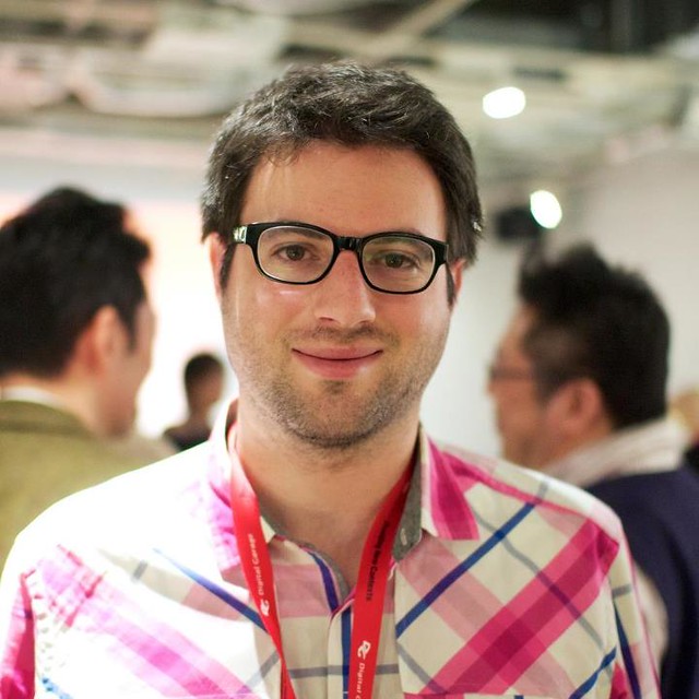 Pathハッピーアワーナイトに参加。写真はビジネス担当副社長のMatt Van Horn氏。同社CEOのDave M… Flickr